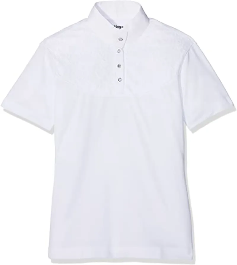 Just Togs Classique Show Shirt - White